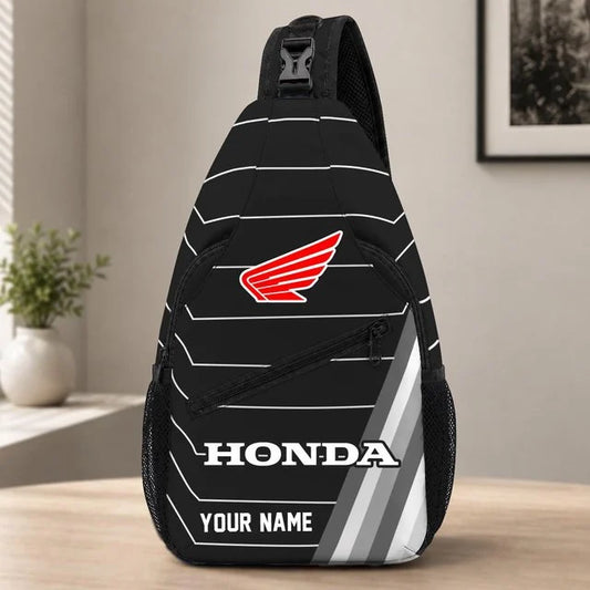 Honda Motor Sling Bag – Custom Name Crossbody Bag