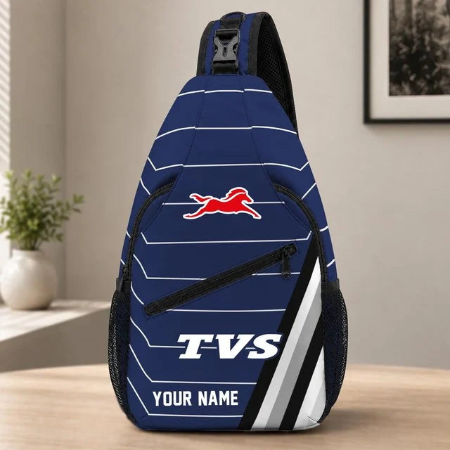 TVS Motor Sling Bag – Custom Name Crossbody Bag
