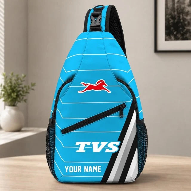 TVS Motor Sling Bag – Custom Name Crossbody Bag