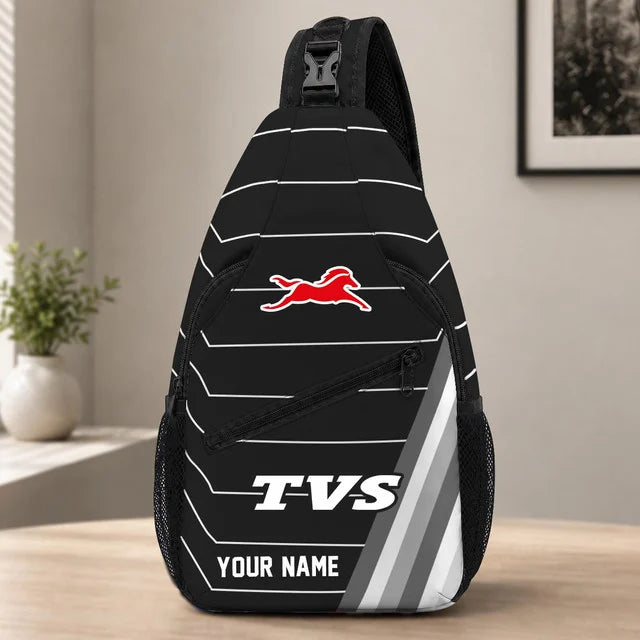 TVS Motor Sling Bag – Custom Name Crossbody Bag