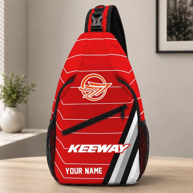 Keeway Sling Bag – Custom Name Crossbody Bag