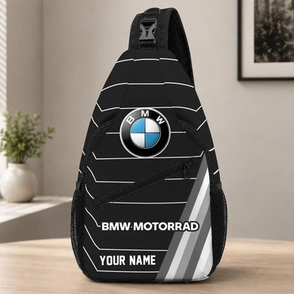 BMW Motorrad Sling Bag – Custom Name Crossbody Bag