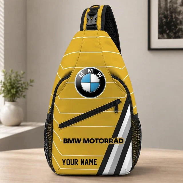 BMW Motorrad Sling Bag – Custom Name Crossbody Bag