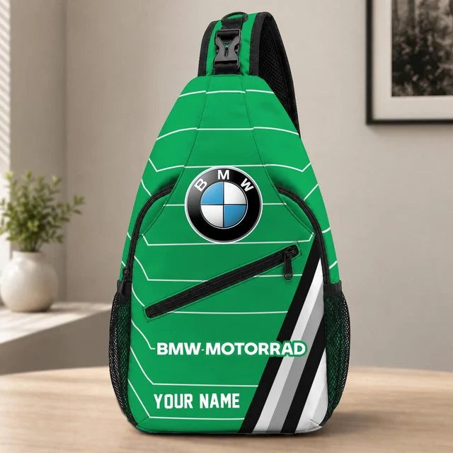 BMW Motorrad Sling Bag – Custom Name Crossbody Bag