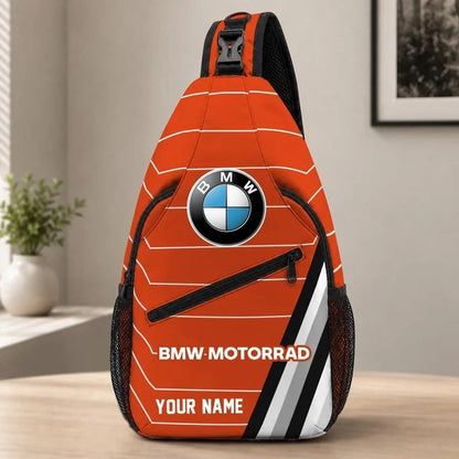 BMW Motorrad Sling Bag – Custom Name Crossbody Bag