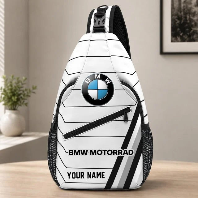 BMW Motorrad Sling Bag – Custom Name Crossbody Bag