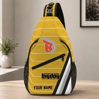 Big Dog Motorcycles Sling Bag – Custom Name Crossbody Bag