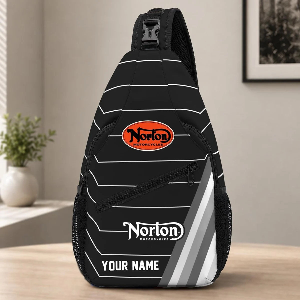 Norton Sling Bag – Custom Name Crossbody Bag