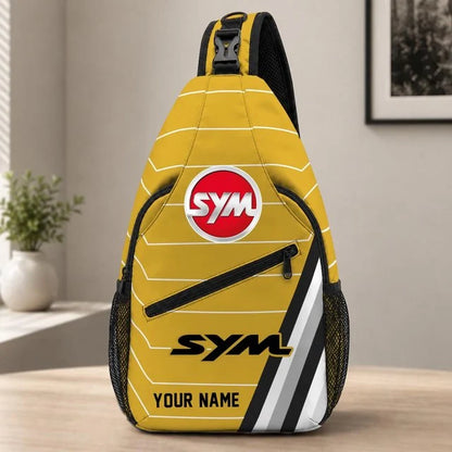SYM Motors Sling Bag – Custom Name Crossbody Bag