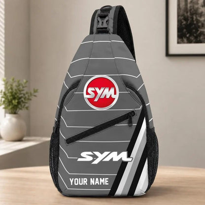 SYM Motors Sling Bag – Custom Name Crossbody Bag