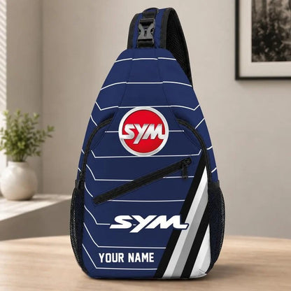 SYM Motors Sling Bag – Custom Name Crossbody Bag