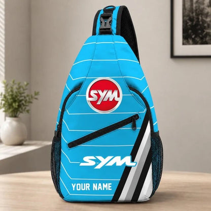 SYM Motors Sling Bag – Custom Name Crossbody Bag