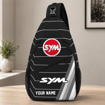 SYM Motors Sling Bag – Custom Name Crossbody Bag
