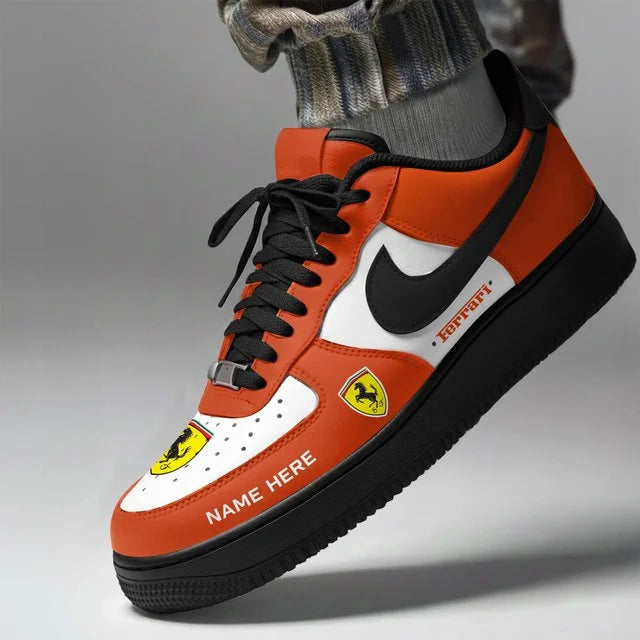 Ferrari Custom Sneakers – Personalized 3D Printed Shoes