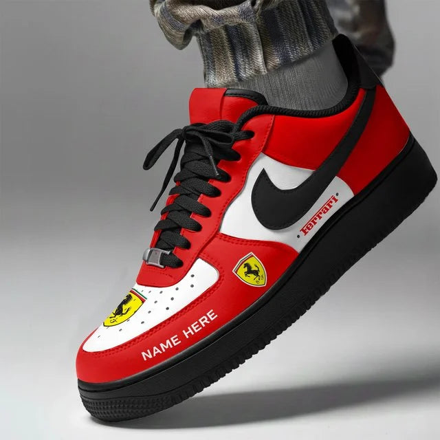 Ferrari Custom Sneakers – Personalized 3D Printed Shoes