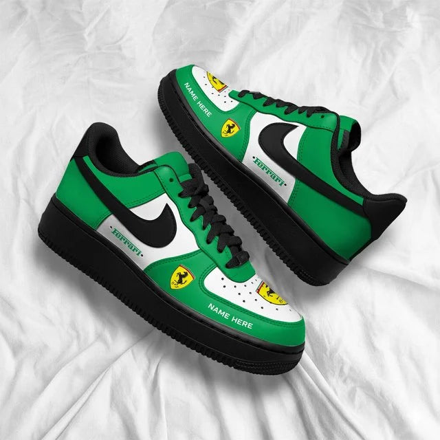 Ferrari Custom Sneakers – Personalized 3D Printed Shoes