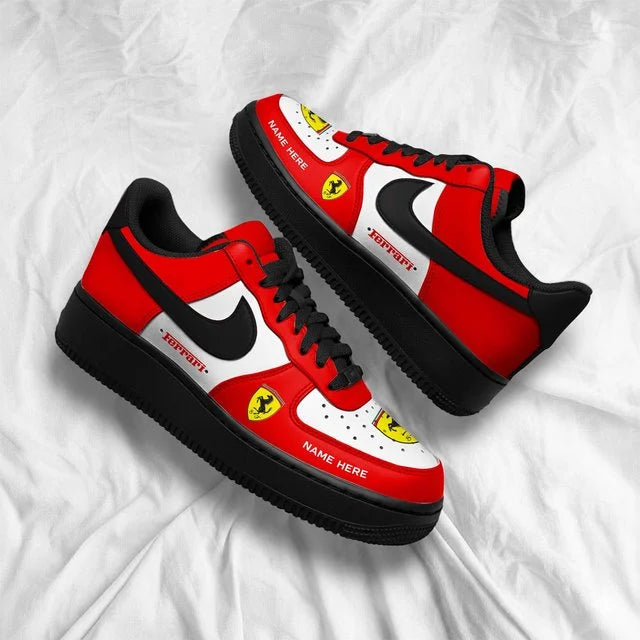 Ferrari Custom Sneakers – Personalized 3D Printed Shoes