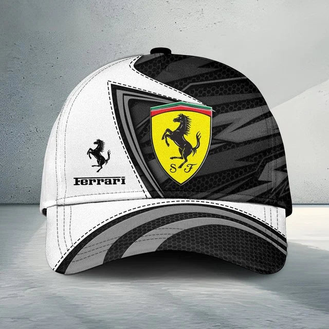 Ferrari Baseball Cap – 3D Printed Sports Hat
