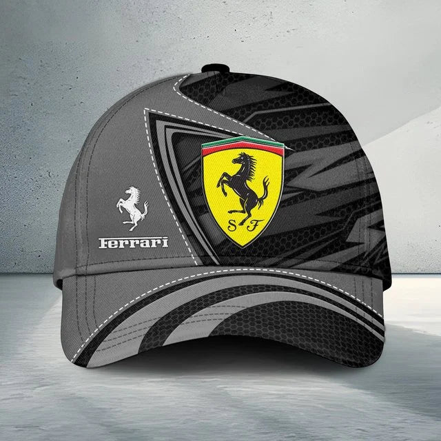 Ferrari Baseball Cap – 3D Printed Sports Hat