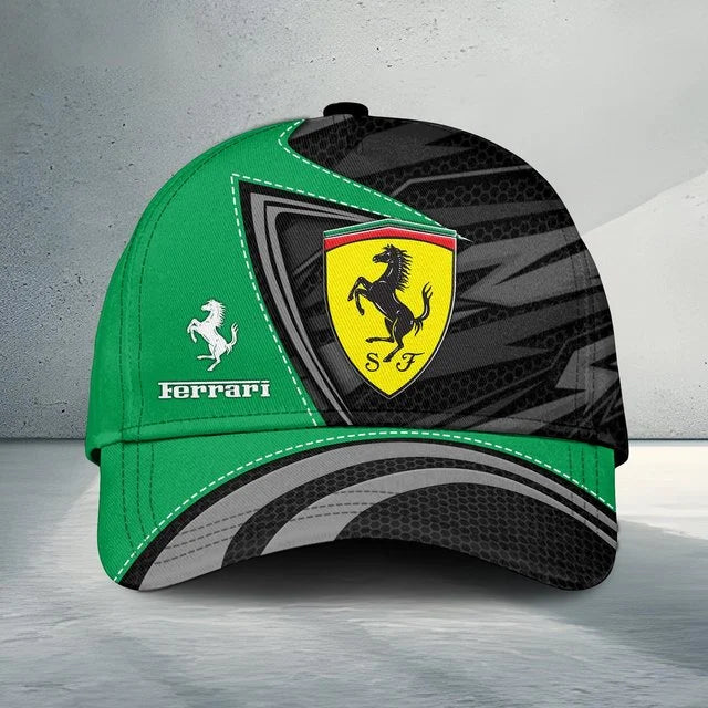 Ferrari Baseball Cap – 3D Printed Sports Hat