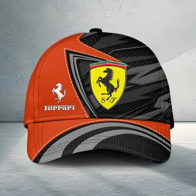 Ferrari Baseball Cap – 3D Printed Sports Hat