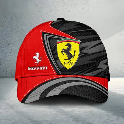 Ferrari Baseball Cap – 3D Printed Sports Hat