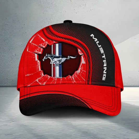 Mustang Baseball Cap – 3D Printed Sports Hat