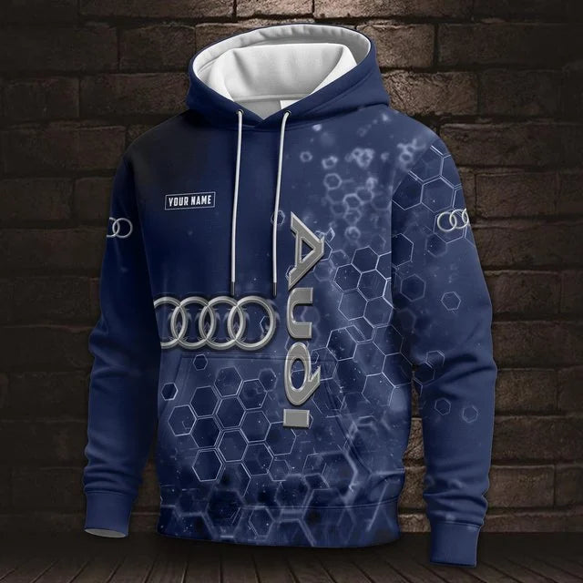 Audi Cusom Name Casual Design Hoodie v2
