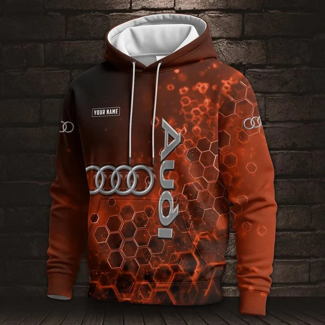 Audi Cusom Name Casual Design Hoodie v2