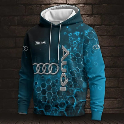 Audi Cusom Name Casual Design Hoodie v2