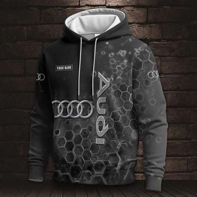 Audi Cusom Name Casual Design Hoodie v2
