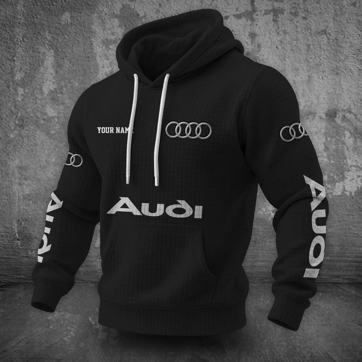 Audi Cusom Name Casual Design Hoodie