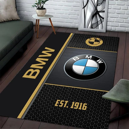 BMW Area Rug – Luxury Car Logo Floor Mat