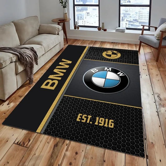 BMW Area Rug – Luxury Car Logo Floor Mat