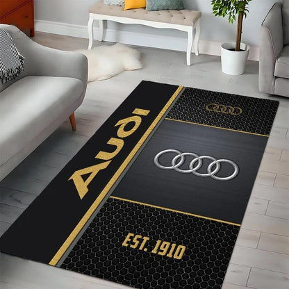 Audi Area Rug – Luxury Car Logo Floor Mat