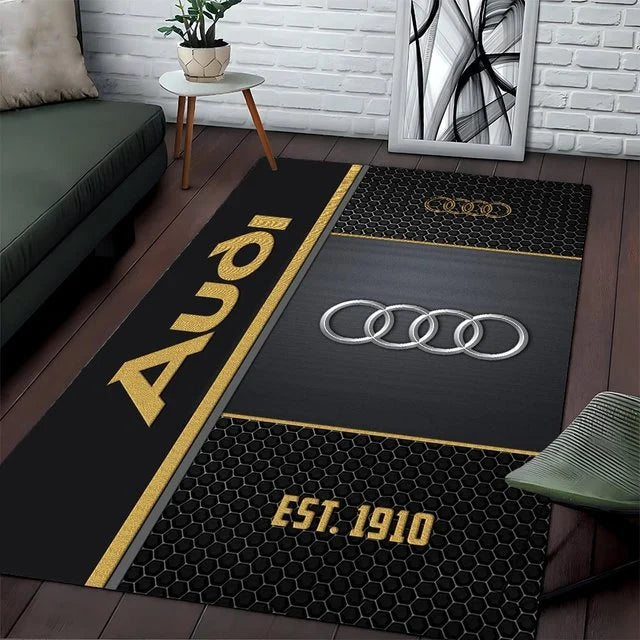 Audi Area Rug – Luxury Car Logo Floor Mat