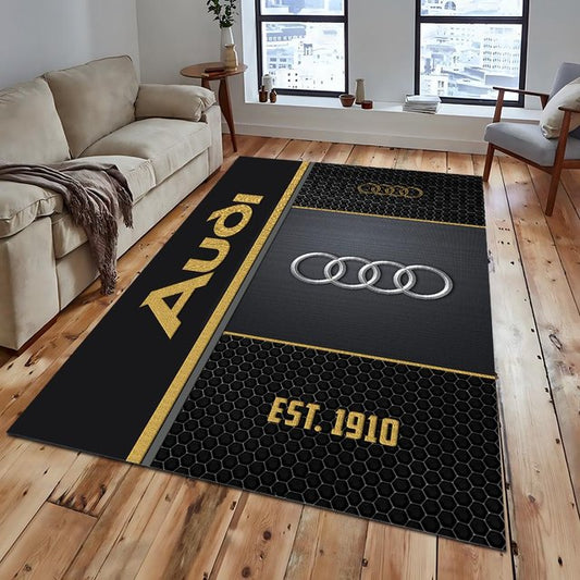 Audi Area Rug – Luxury Car Logo Floor Mat