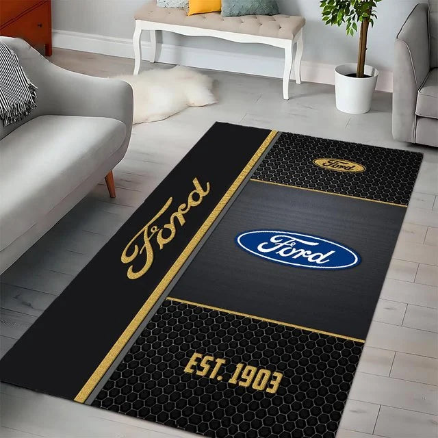 Ford Area Rug v2 – Luxury Car Logo Floor Mat