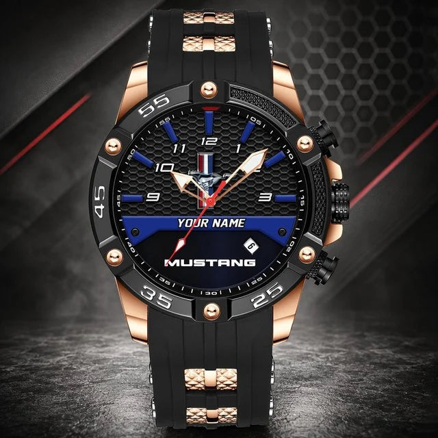 Mustang Custom Watch – Personalized Luxury Sports Watch