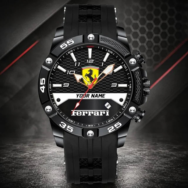 Ferrari Custom Watch – Personalized Luxury Sports Watch