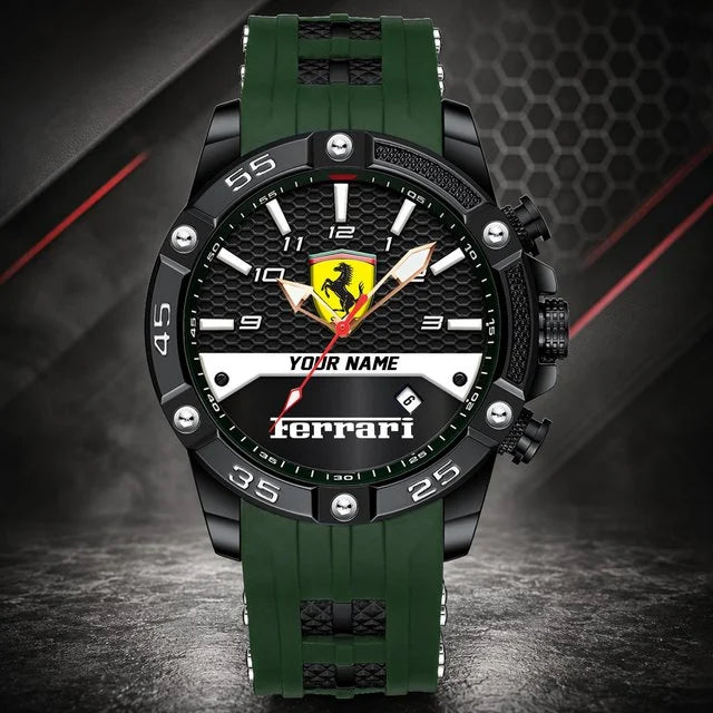 Ferrari Custom Watch – Personalized Luxury Sports Watch