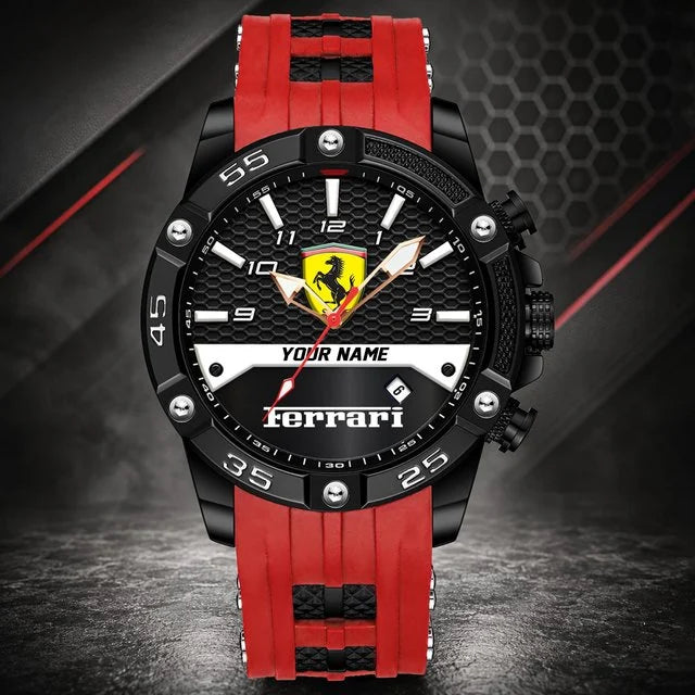 Ferrari Custom Watch – Personalized Luxury Sports Watch