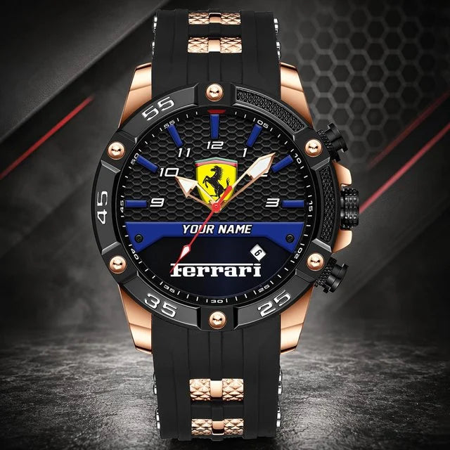 Ferrari Custom Watch – Personalized Luxury Sports Watch