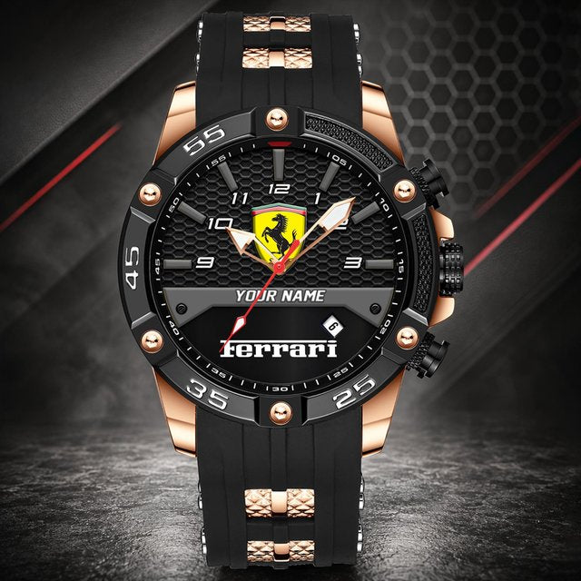 Ferrari Custom Watch – Personalized Luxury Sports Watch