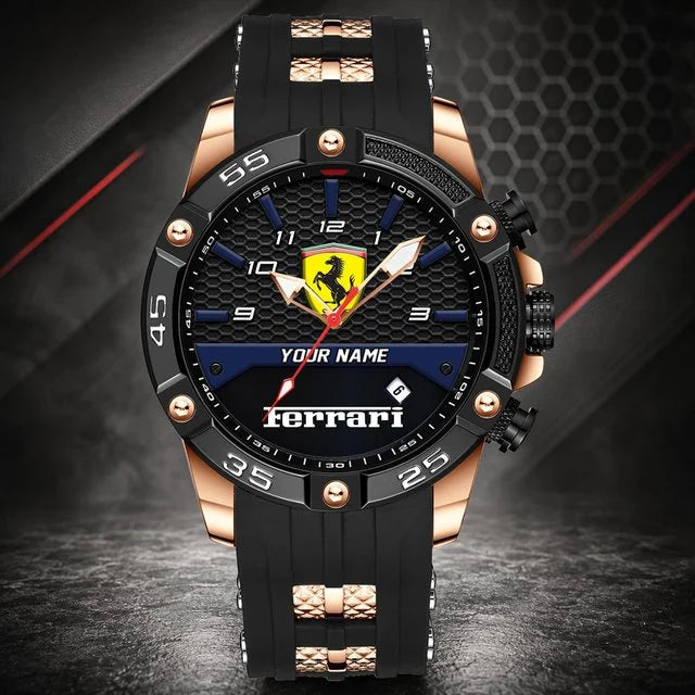 Ferrari Custom Watch – Personalized Luxury Sports Watch