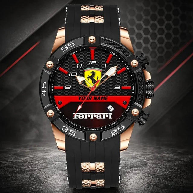 Ferrari Custom Watch – Personalized Luxury Sports Watch