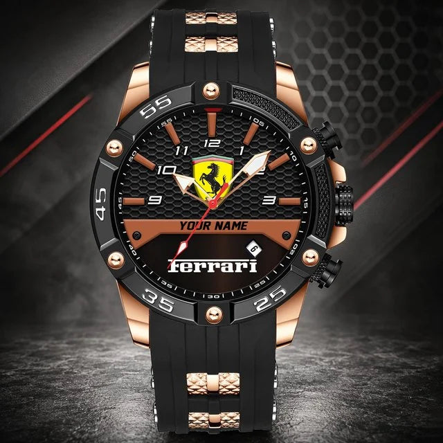 Ferrari Custom Watch – Personalized Luxury Sports Watch