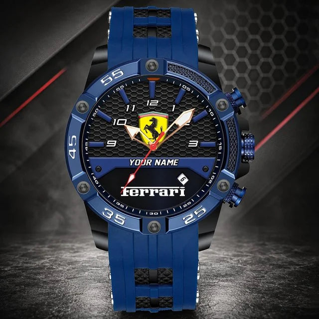 Ferrari Custom Watch – Personalized Luxury Sports Watch