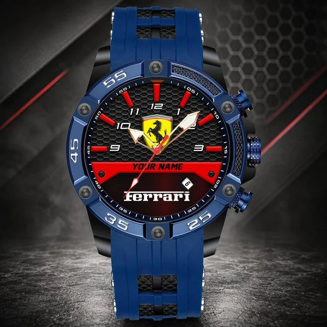 Ferrari Custom Watch – Personalized Luxury Sports Watch