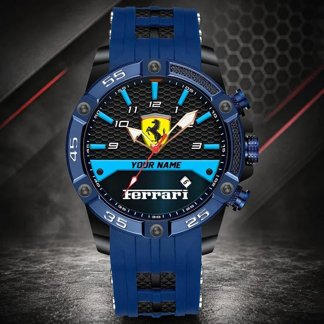 Ferrari Custom Watch – Personalized Luxury Sports Watch